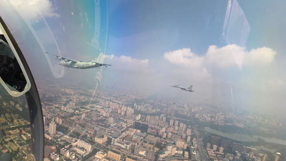 特殊视角看阅兵