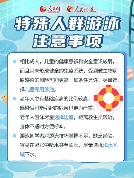 转发收藏！游泳时建议穿荧光色系泳衣