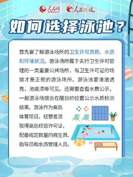 转发收藏！游泳时建议穿荧光色系泳衣