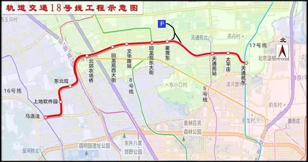 北京地铁18号线消息！开通时间——