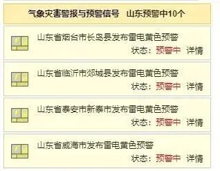 山东8地中到大雨局部暴雨，最低温降至18℃！预警：可能发生山洪灾害