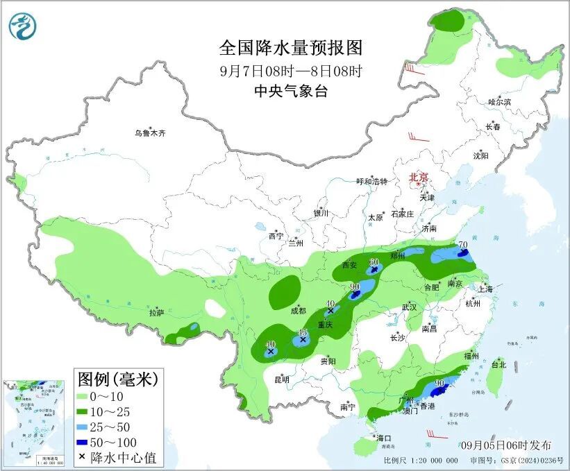云南省气象台发布雷电Ⅳ级预警！这些地方有阵雨、大雨、暴雨……