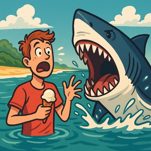 夏天吃冰淇淋会导致鲨鱼咬人吗？——如何不被数据“忽悠”