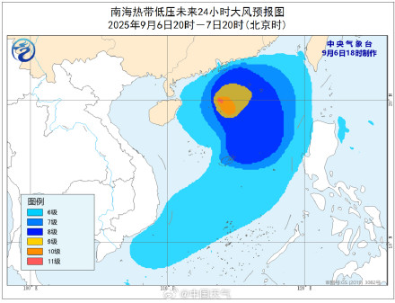 16号台风“塔巴”生成在即 或于8日登陆广东沿海一带