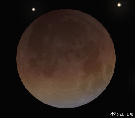 明晚，四川这些地方能见到月全食