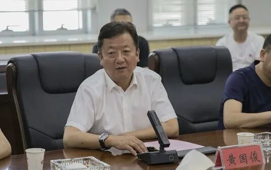 黄国俊，接受审查调查