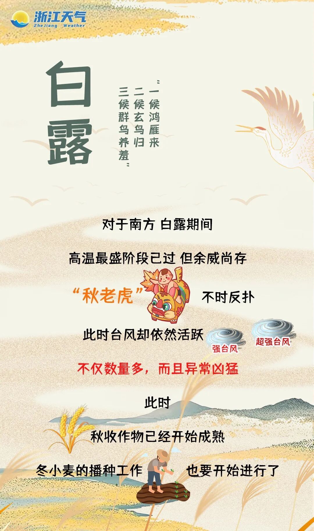40℃的白露！浙江何时能迎来凉爽天气？