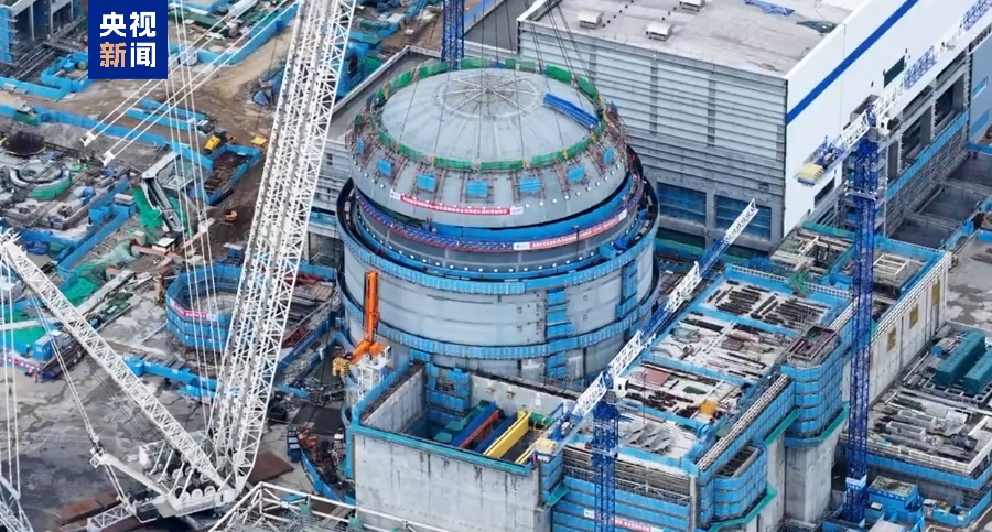 海阳核电二期工程里程碑节点完成过半 海阳核电二期工程里程碑节点完成过半