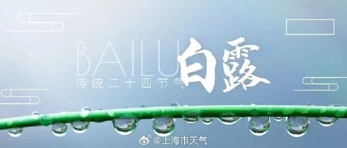 今日白露，上海最高温仍可达37℃！多人拍下这一幕，网友纷纷“接好运”