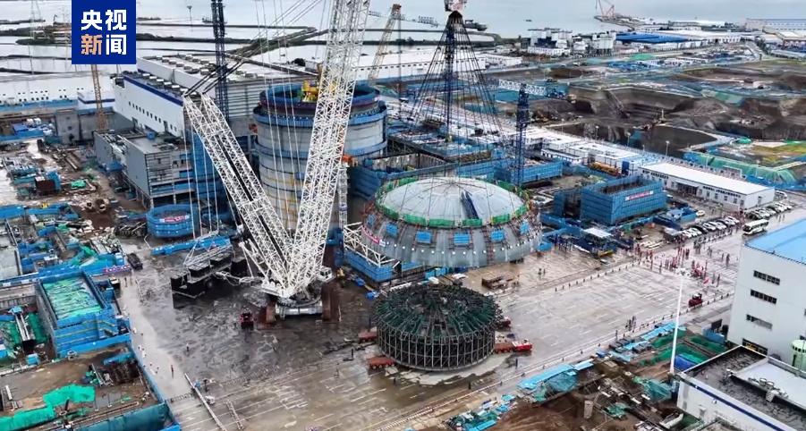 海阳核电二期工程里程碑节点完成过半 海阳核电二期工程里程碑节点完成过半