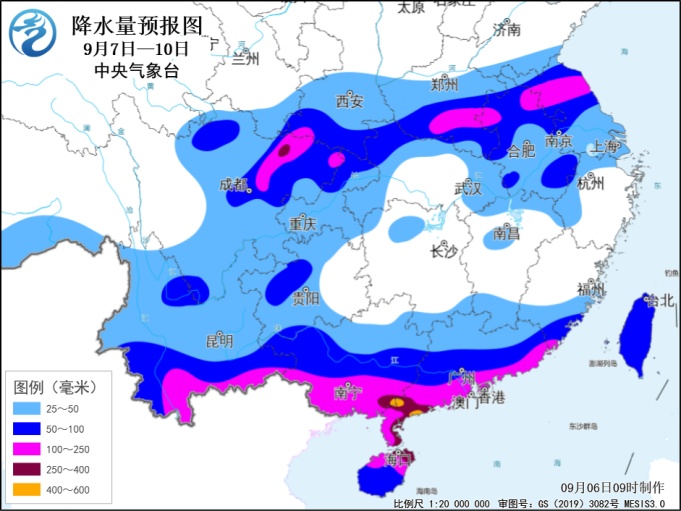 大到暴雨又要来了！16号台风即将影响重庆