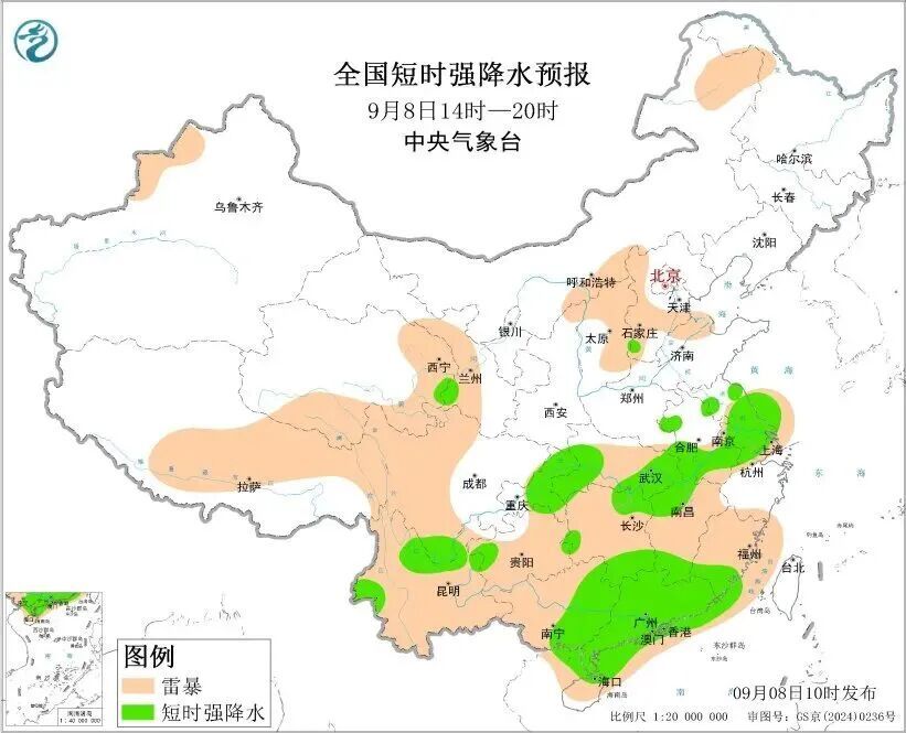 “一黄一橙”已到岗！午后雷阵雨预定！上海天气迎转折，明起“秋老虎”退场→