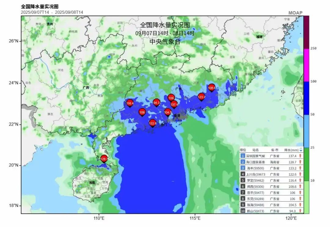 台风“塔巴”登陆！广东多地停课、停运，今明两天要注意！