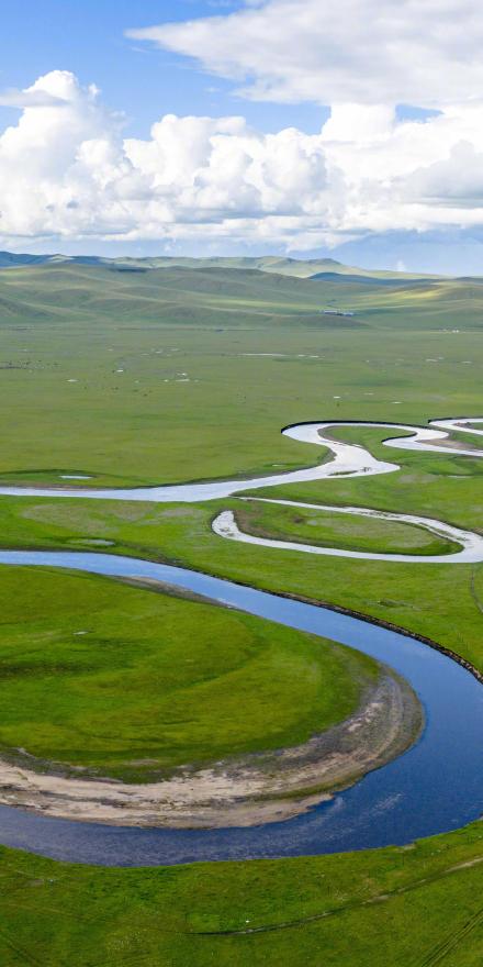 收藏！初秋草原超绝治愈系壁纸