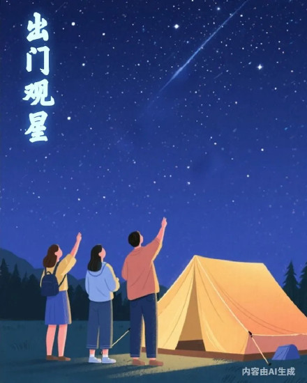 期待！明晚记得抬头看流星雨