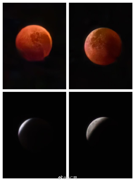 56张图记录月亮“变脸”全过程