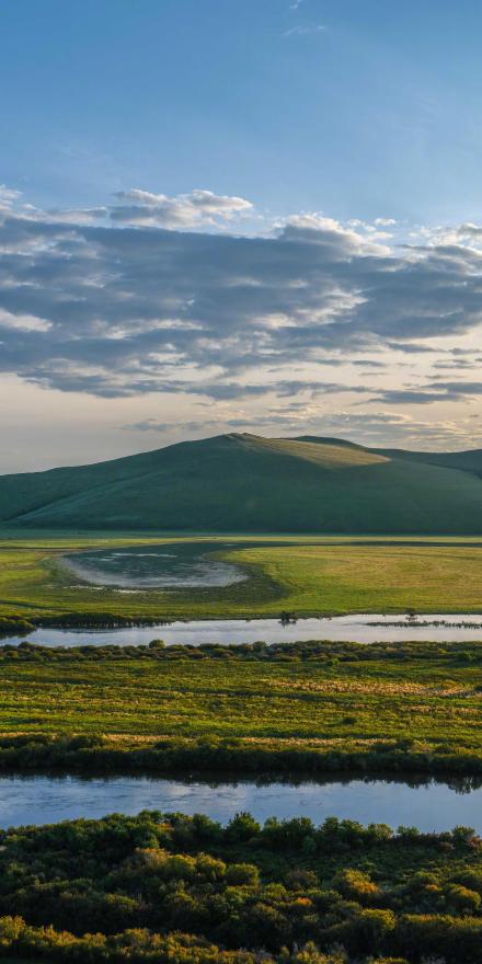 收藏！初秋草原超绝治愈系壁纸