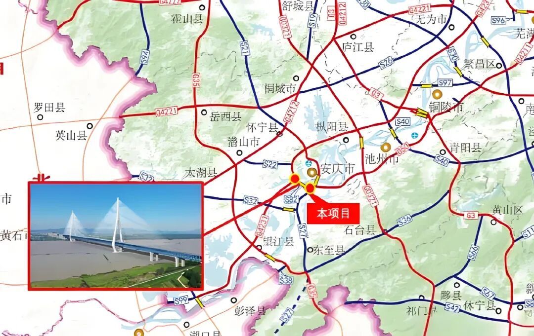安徽将再添一座长江大桥