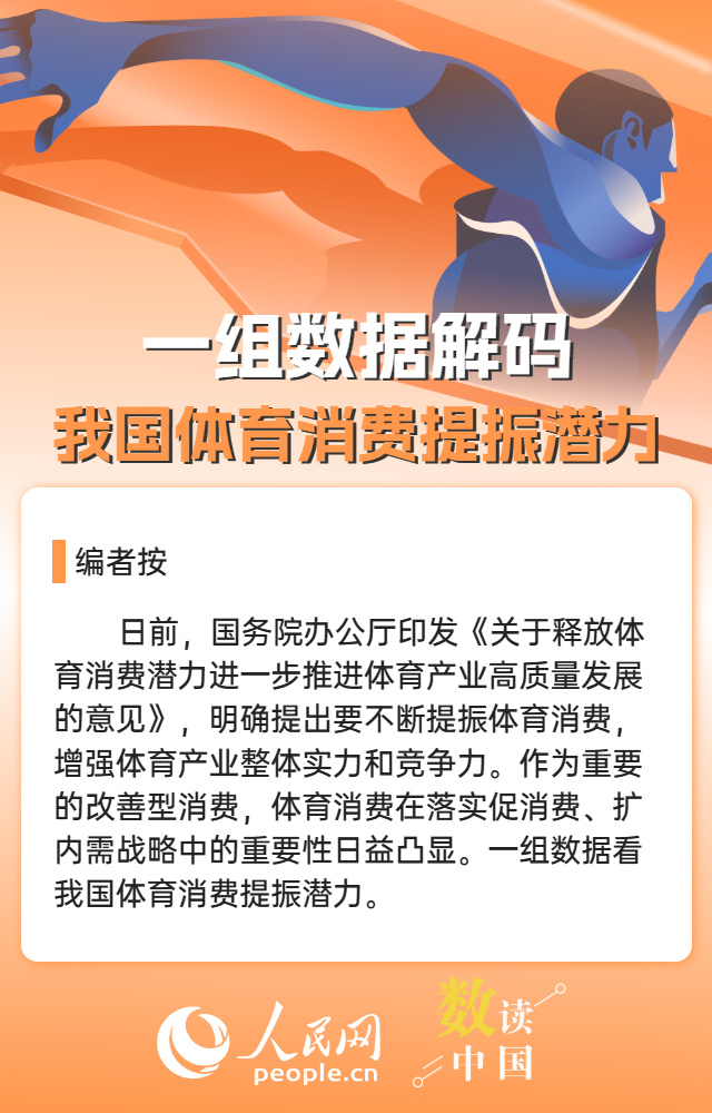 一组数据解码我国体育消费提振潜力