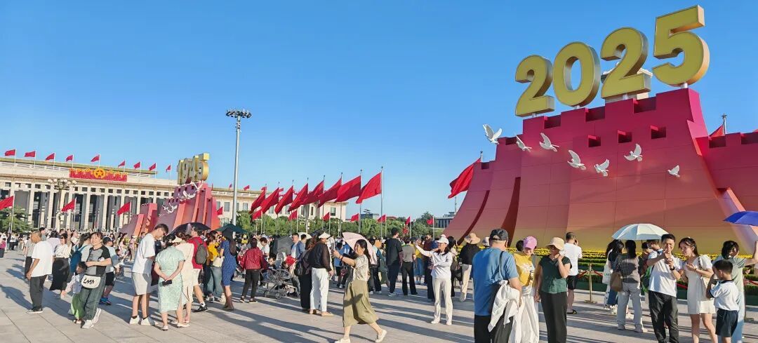 一周内游客破百万！现在天安门广场最火的打卡点在这里——