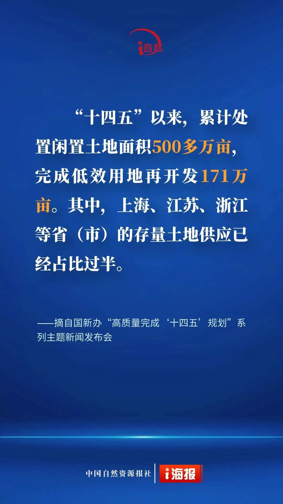 耕地面积、资源储量、森林覆盖率……自然资源部发布会上报账