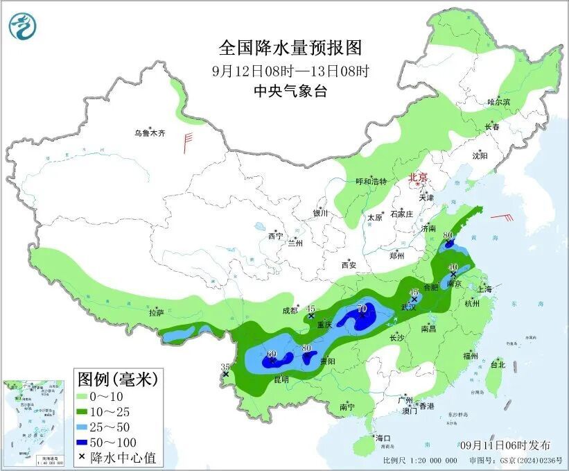大暴雨！10级以上雷暴大风！新一轮强降雨进入最强时段，注意防范
