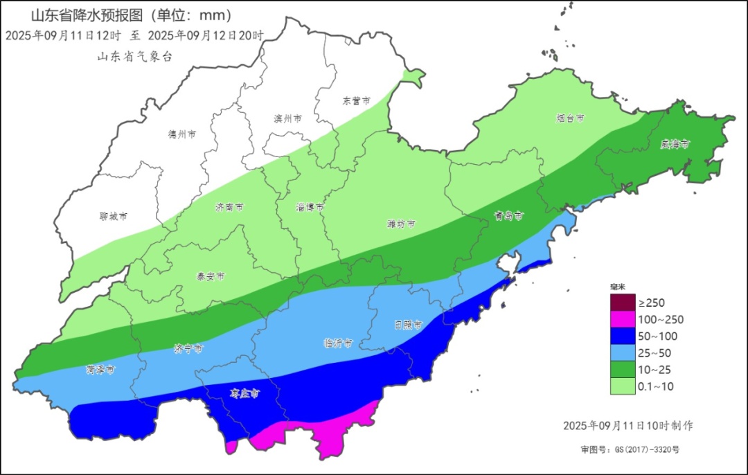 暴雨蓝色预警！今明两天，山东迎大范围降雨，6市有大雨到暴雨局部大暴雨