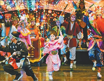 “萌娃”庄恩琪，英歌跳到更大舞台