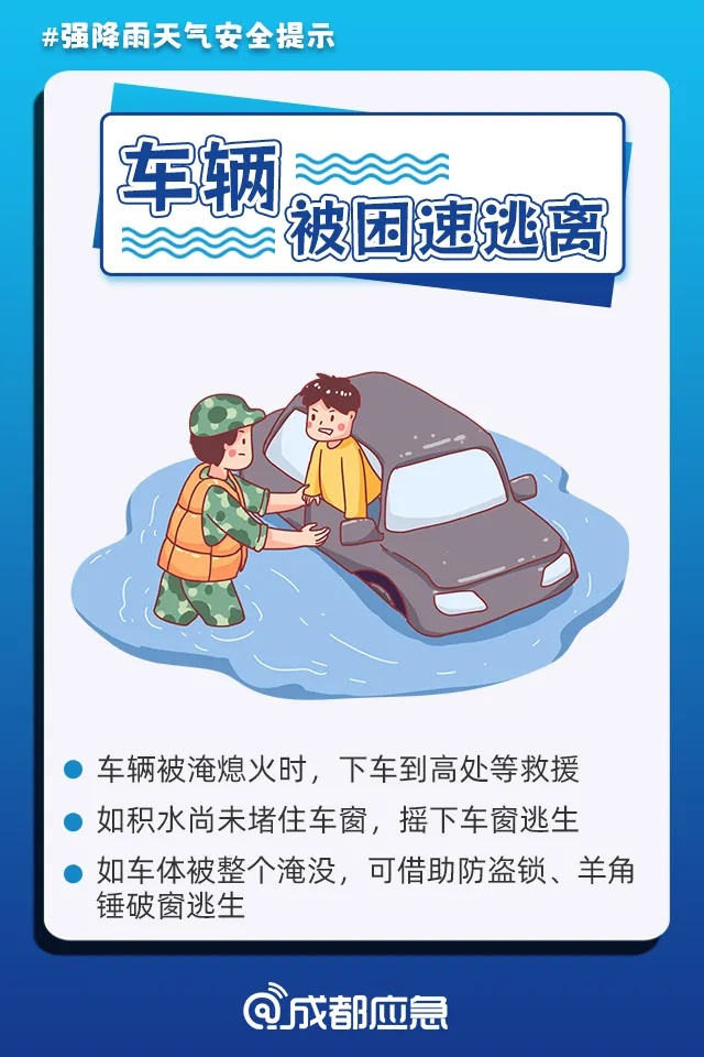 暴雨！局部大暴雨！四川发布暴雨蓝色预警