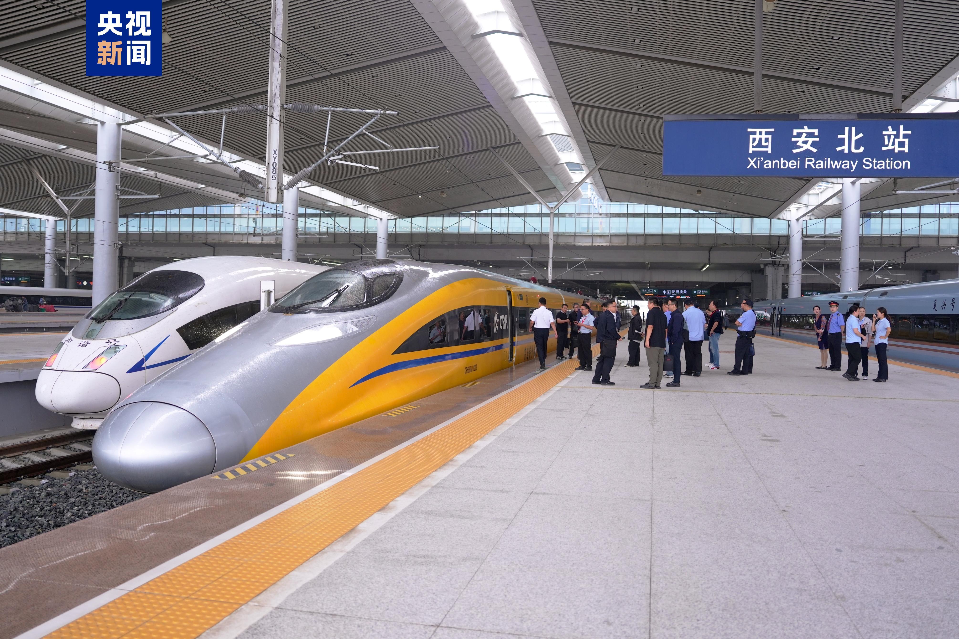 进度条刷新 西延高铁正式进入联调联试阶段