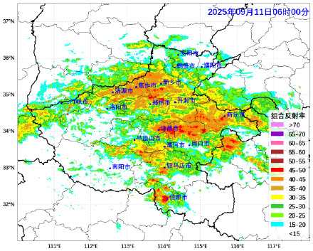 许昌发布暴雨红色预警信号 河南局地大暴雨来袭