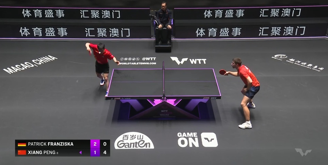 WTT澳门冠军赛 | 五局大战！向鹏2比3不敌弗朗西斯卡，止步男单首轮