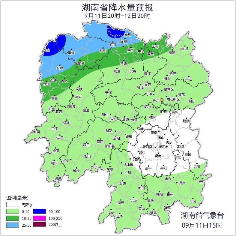 湖南气象发布：局地雷暴大风！37℃高温