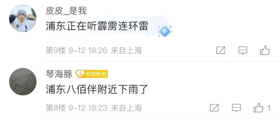 上海降温有消息！就在这5个区已经被暴雨淋头…