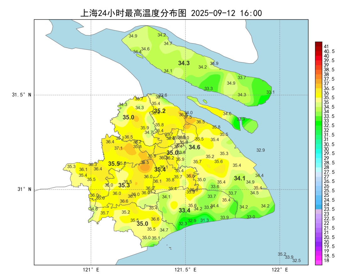 上海降温有消息！就在这5个区已经被暴雨淋头…