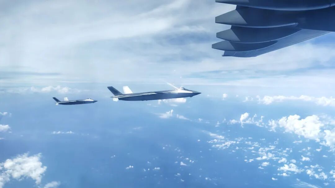 歼-20与运-20飞行员空空对话！