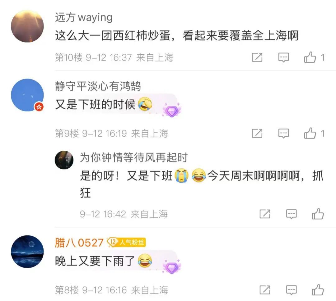 上海降温有消息！就在这5个区已经被暴雨淋头…