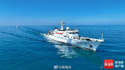 海南多部门三天查获6艘涉嫌非法捕捞渔船