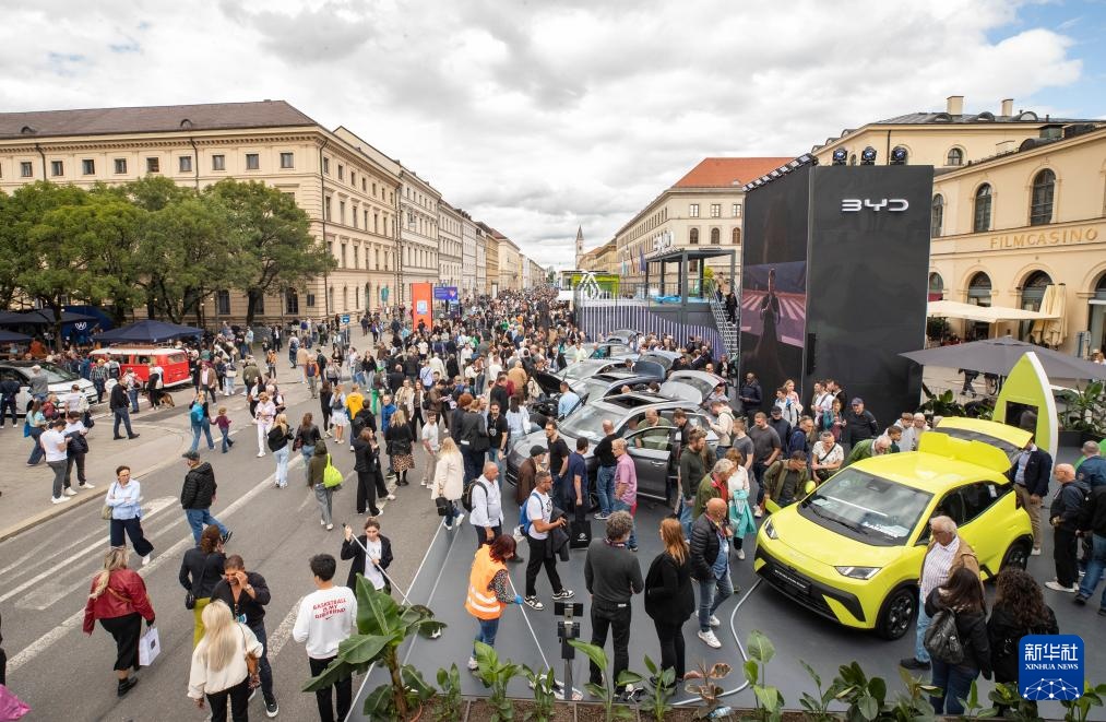 慕尼黑车展：历史老城遇见现代车展