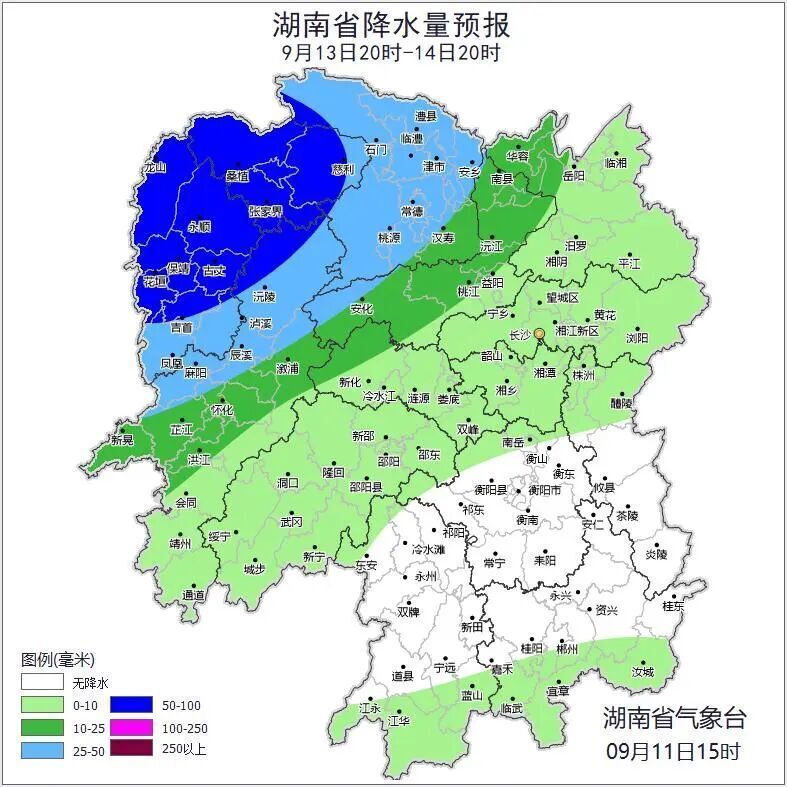 湖南气象发布：局地雷暴大风！37℃高温