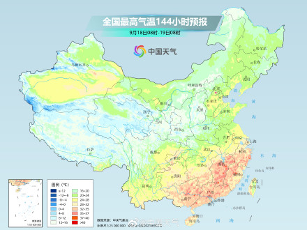 江西福建等地高温不下线 下周北方气温将大面积创新低 江西福建等地高温不下线 下周北方气温将大面积创新低