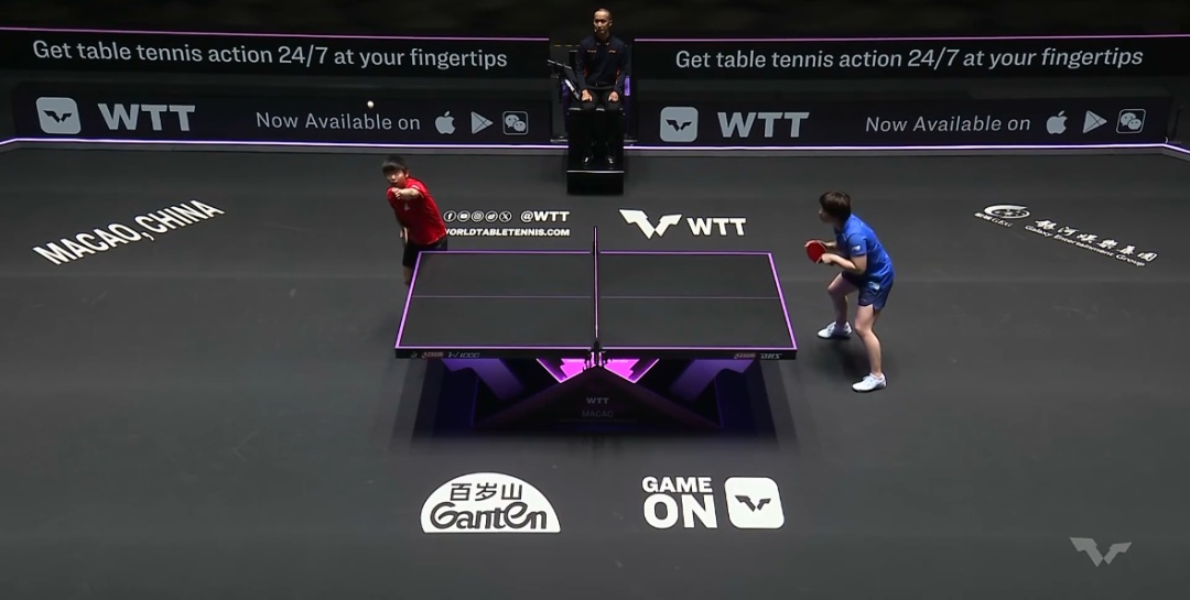 WTT澳门冠军赛 | 孙颖莎4比1战胜蒯曼，与王曼昱会师女单决赛！