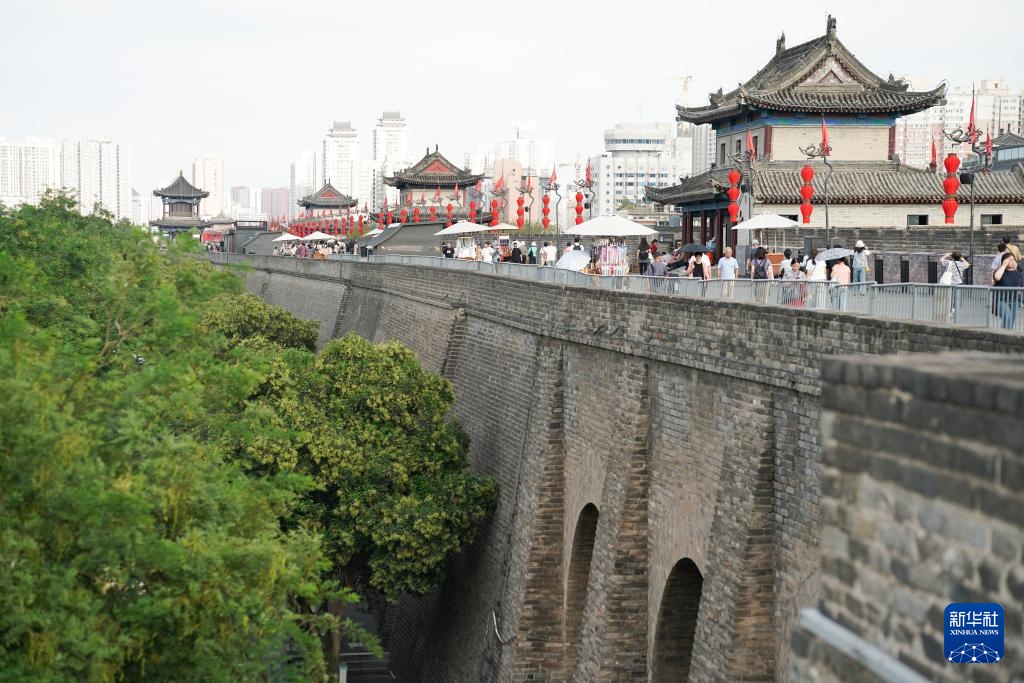 文化中国行丨西安城墙的“数智盾牌”