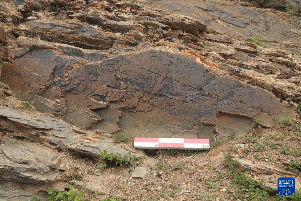 青海发现秦代石刻 定名“尕日塘秦刻石” 青海发现秦代石刻 定名“尕日塘秦刻石”