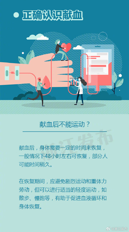 献血后要大补、不能运动？真相都在这里