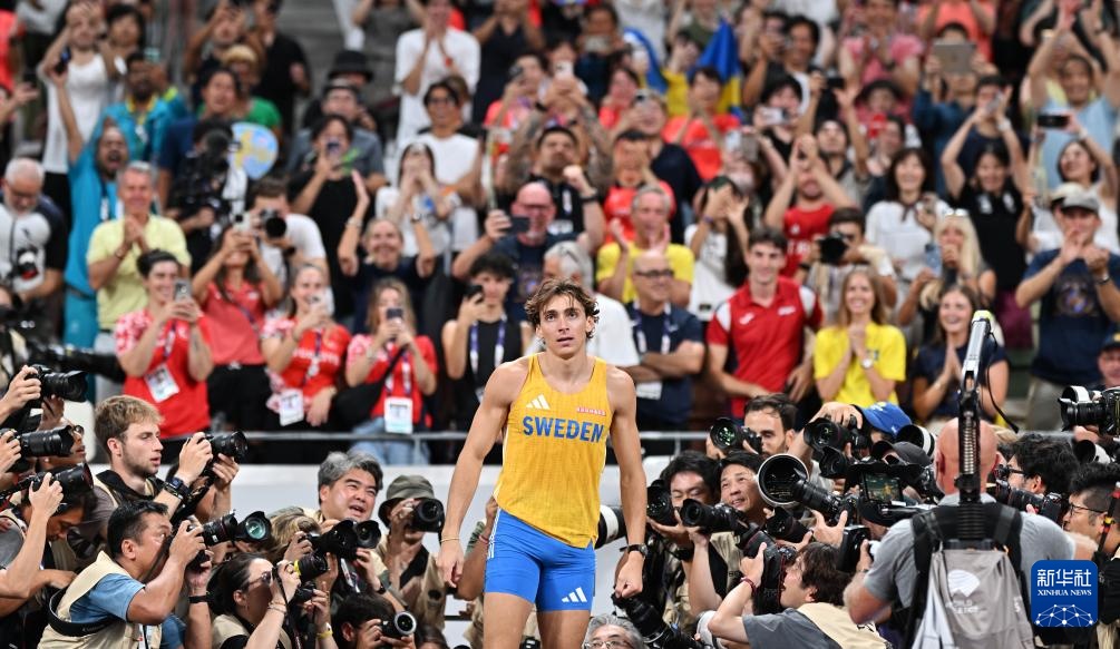 田径世锦赛杜普兰蒂斯打破男子撑杆跳高世界纪录 田径世锦赛杜普兰蒂斯打破男子撑杆跳高世界纪录