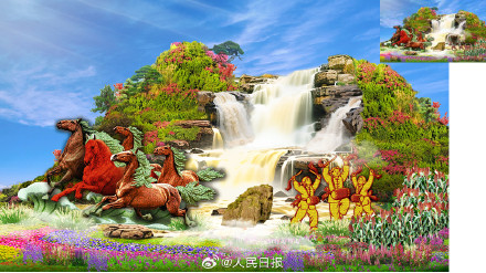 期待！祝福祖国大花篮上新了