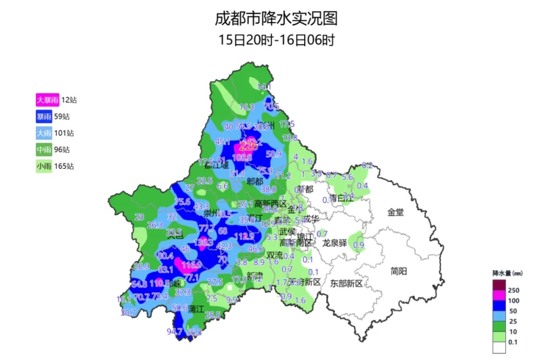 成都进入暴雨戒备状态！四川多地注意雷暴、大风、冰雹、强降水！