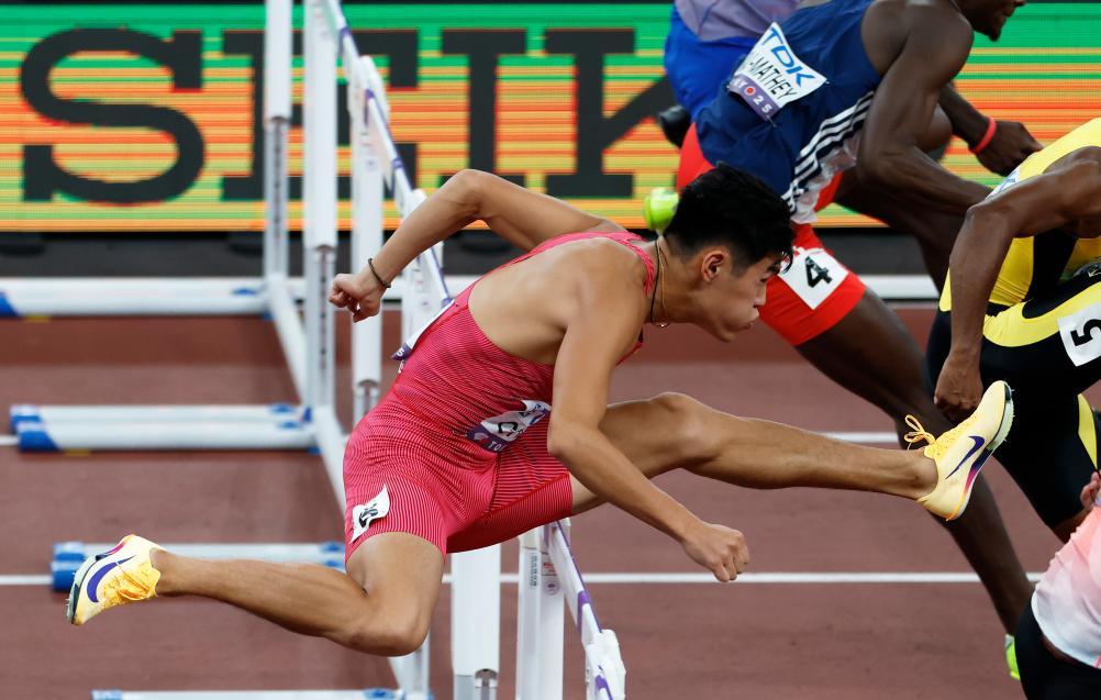 东京田径世锦赛 中国队110米栏三将止步半决赛