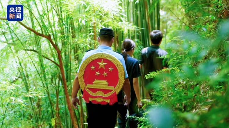 这群人为啥要背着国徽进山？